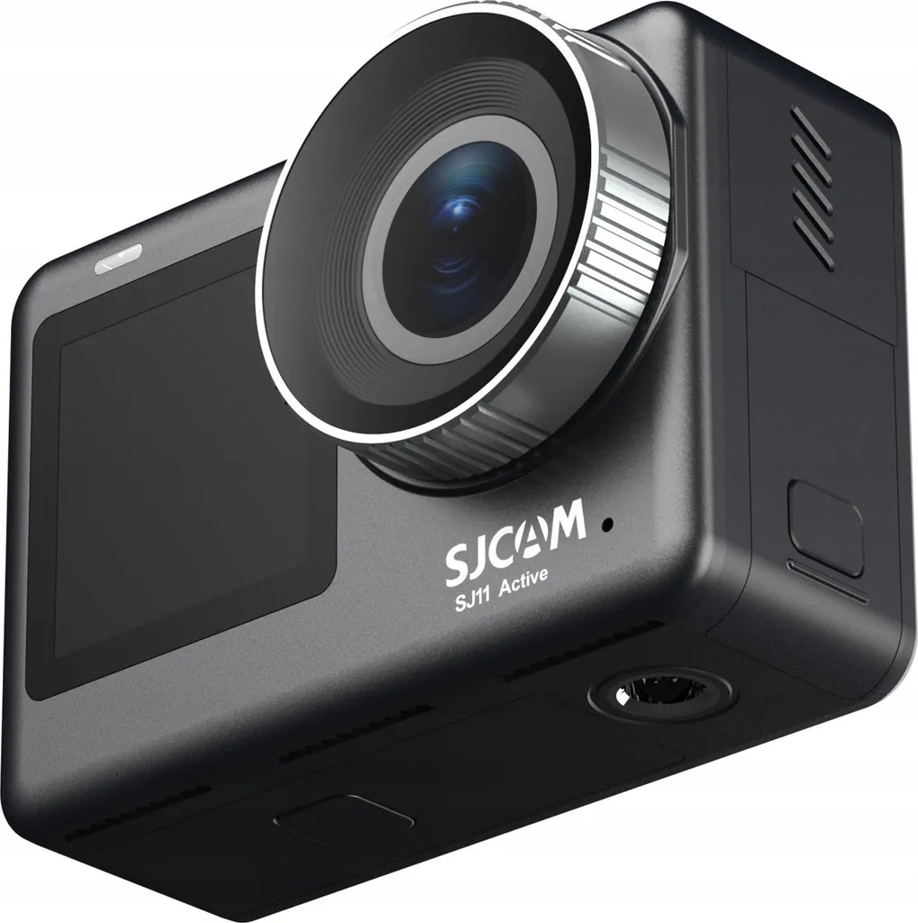 SJCAM SJ11 Active Caméra de Sport 4K Noire avec Double Écran Tactile
