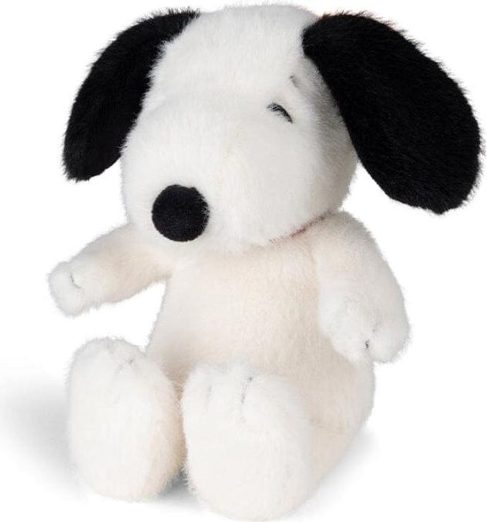 Snoopy ECO Fuzzy Cream 17 cm – Kuscheltier aus recyceltem Plüsch von Bon Ton Toys x Peanuts
