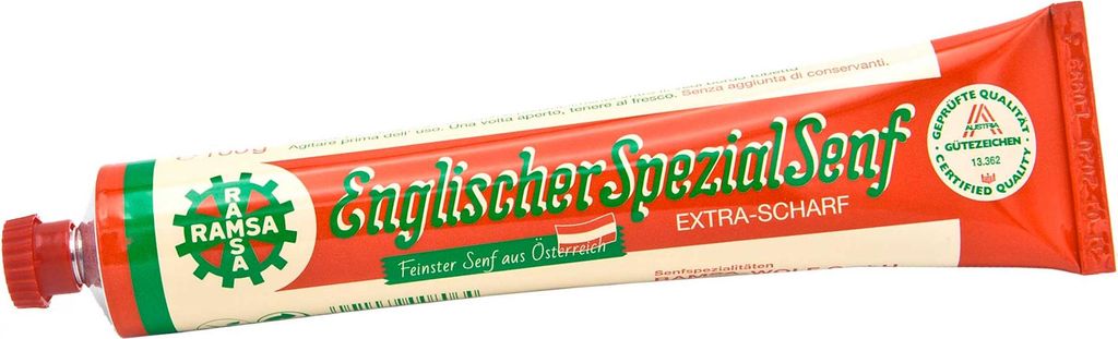 Ramsa Englischer Spezial Senf 100g – extra scharfer Senf Produktbild 