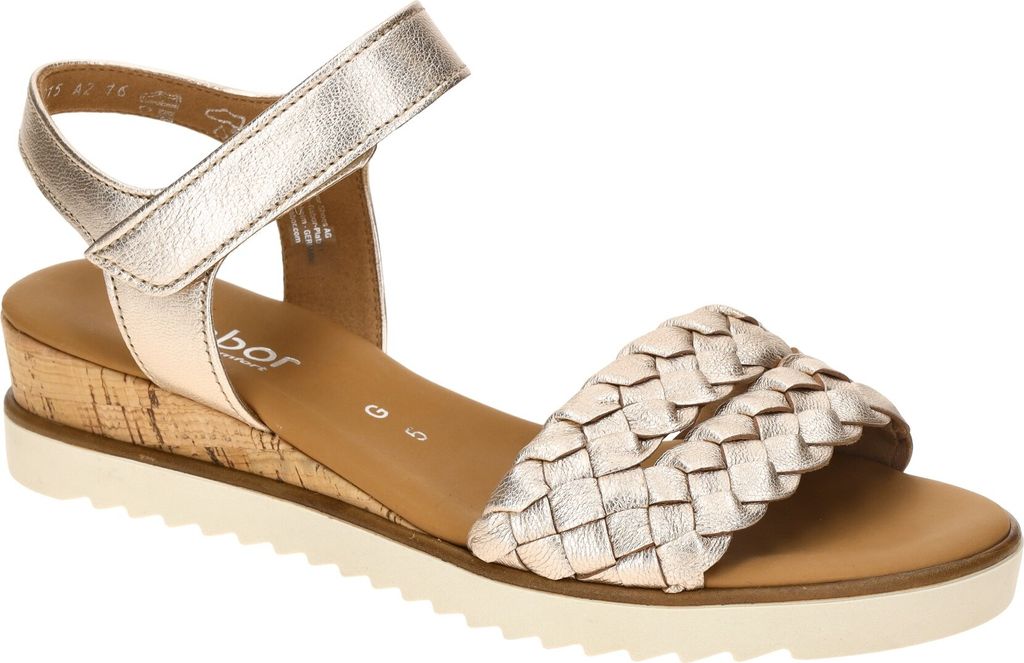 Gabor 82.759 Damen Sandalette - Riemchen Sandalen beige Elegant NEU