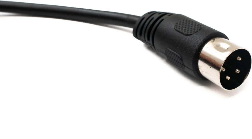 Cavo S-VHS 1 Metro System-S Mini DIN 4 Pin High Quality Black - 3