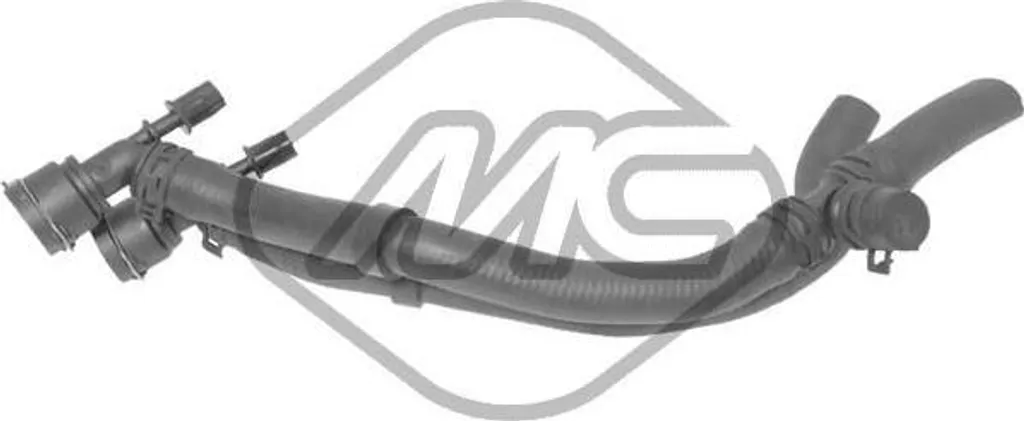 Tuyau 1J0121156AP Anti-Fuite - Metalcaucho 9052 Chauffage Golf 4 Bora