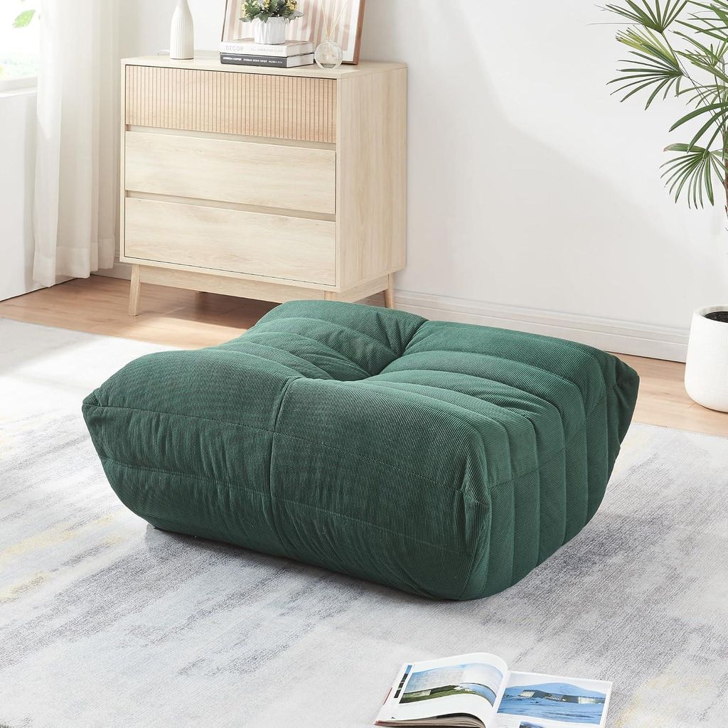 Kodsø Fußhocker als Sitzhocker, Bodenkissen und Pouf, 35 x Produktbild 