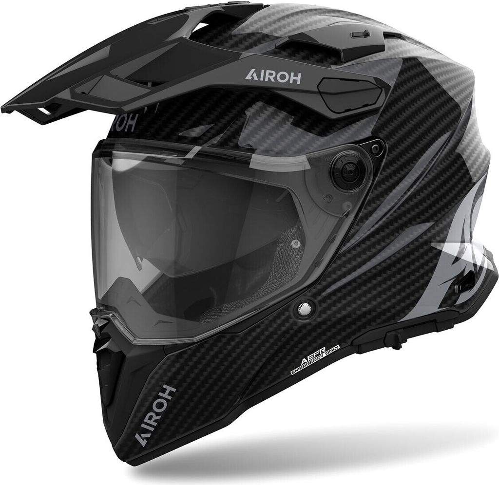 Airoh Commander 2 Full Carbon Motocross Helm, carbon, XS (53/54)