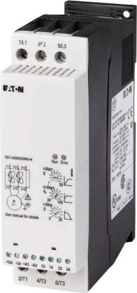 Démarreur progressif pour pompes et ventilateurs Eaton DS7 16A 400V