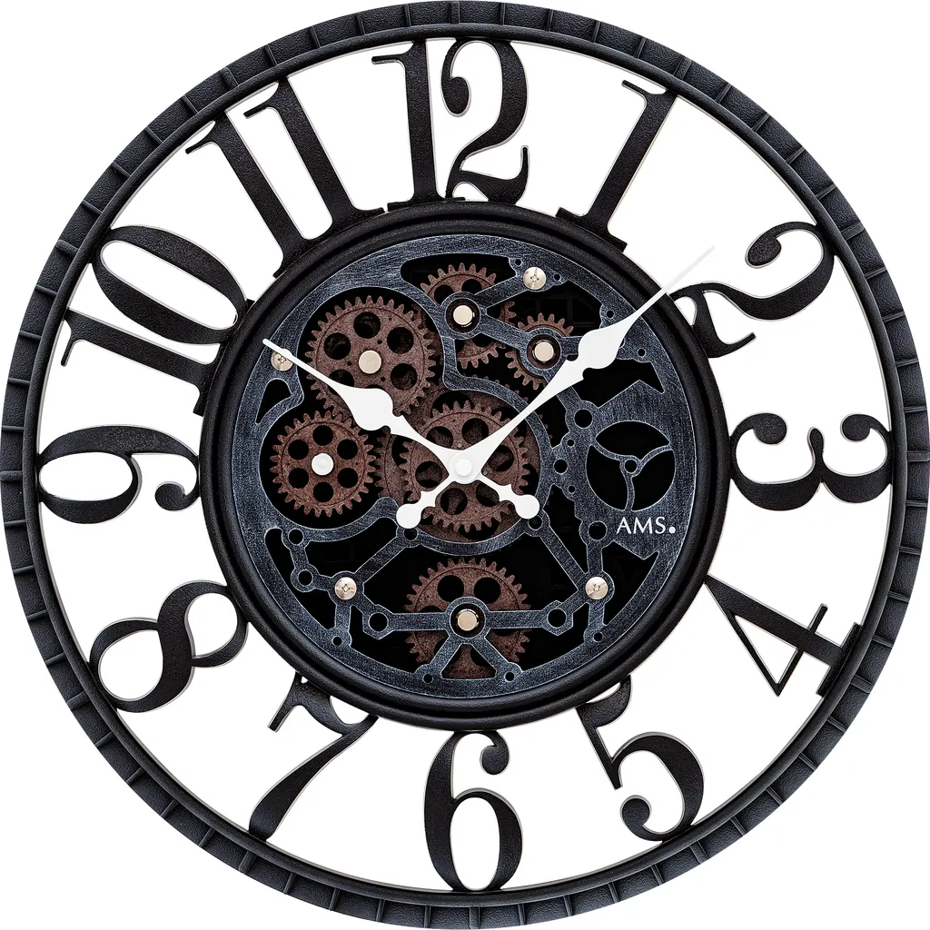 Orologio Design AMS 01-9634: L'Estetica Industriale per Interni Contemporanei