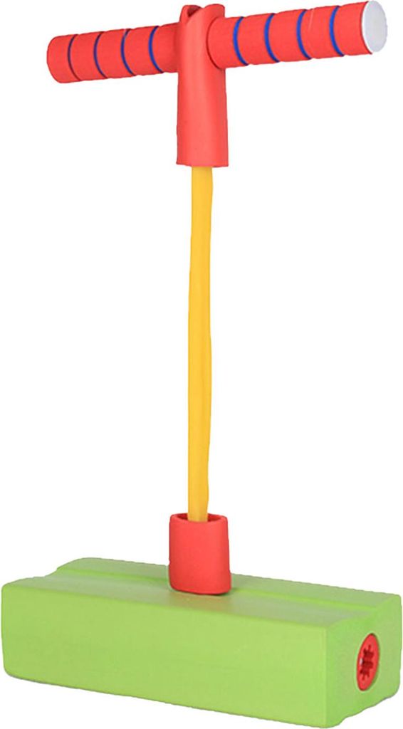 Foam Pogo Stick Förderung des wachsenden Trainings Gleichgewicht leicht zu greifen im Freien Jumping Toy für Kinder Kinder Grün grün