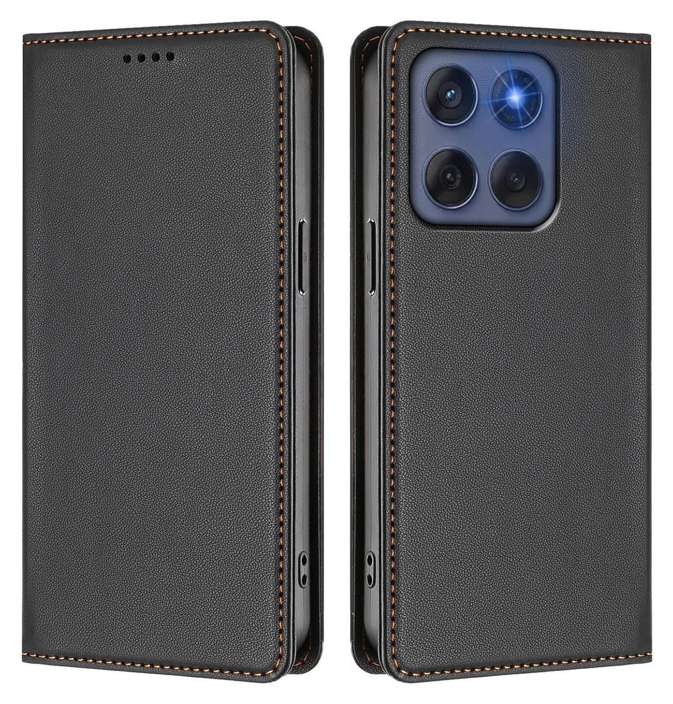 Étui en cuir pour Motorola Edge 60/Edge 60 Fusion, étui à Image du produit 