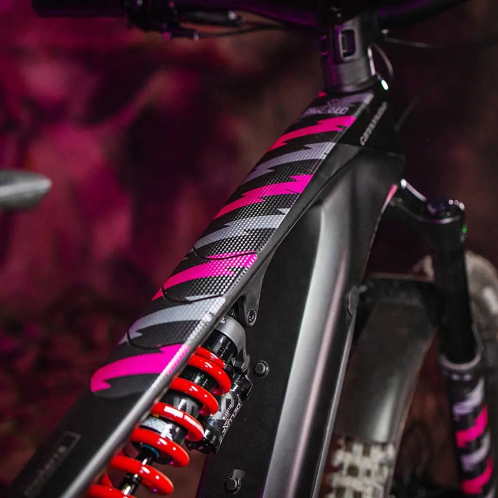 Muc-Off Frame Protection Kit E-MTB Bolt Pink - Protection cadre vélo