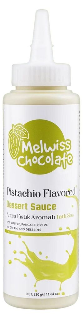 Melwiss Chocolate | Pistazien Dessert Sauce 330g Produktbild 