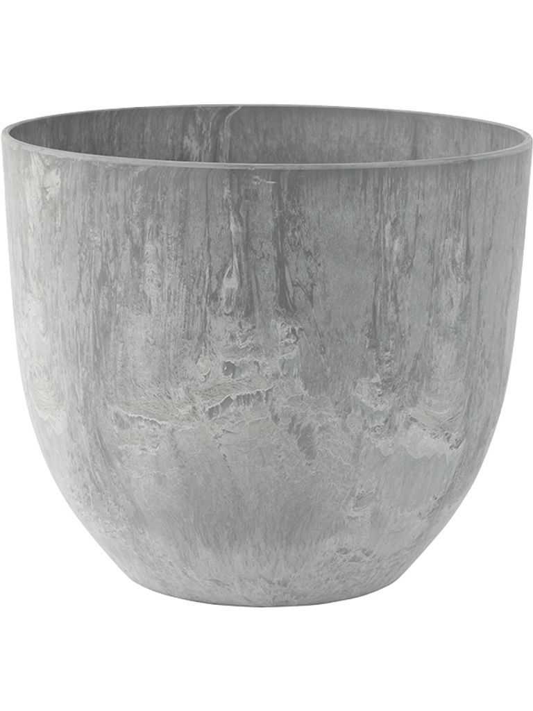 Artstone Topf Bola - Grau - D28 H24 Produktbild 