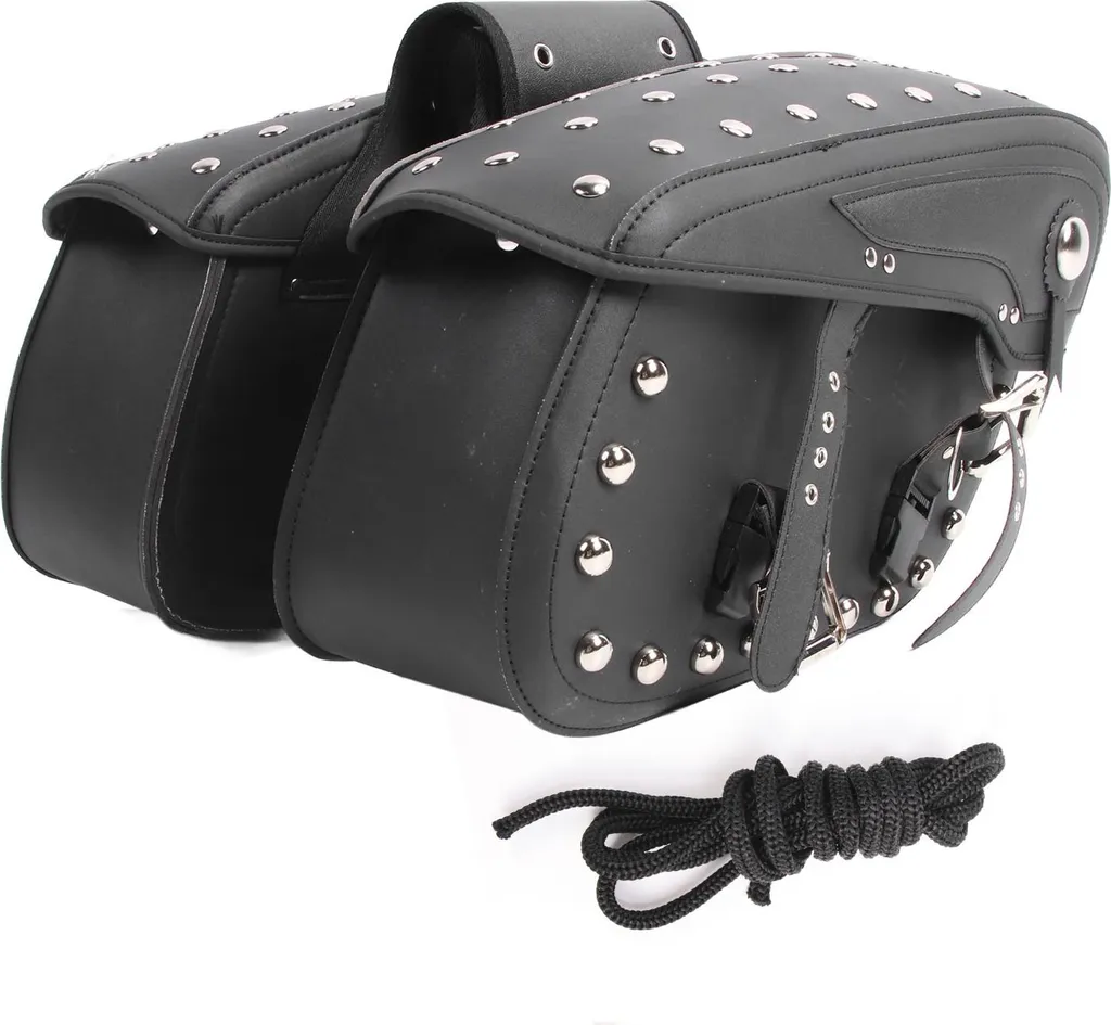 Sacoche de Selle Moto 2pcs - Bagages Latéraux Souples et Polyvalents