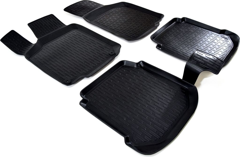 SCOUTT | 3D TPE Gummifußmatten Gummimatten Passend Für Volkswagen Golf 4 1997-2003, Schwarz, Anti-Rutsch, Geruchsneutral, Abwaschbar, Allwetter, ...