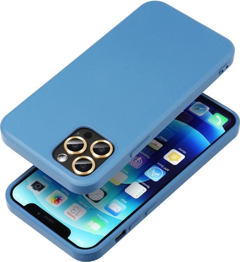 Case passend für Samsung A57 5G Silicone blue