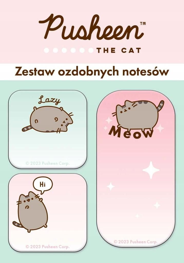 Pusheen Haftnotizen-Notizbuch-Set Produktbild 