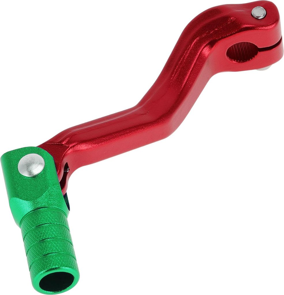 Faltbarer Motorrad-Schalthebel für Kayo T2 Aluminiumlegierung Pedal-Schalthebelarm Rot Grün