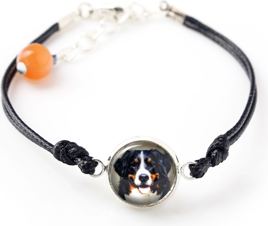 Berner Sennenhund, Dürrbächler, Bouvier bernois - Armband mit Ihrem Foto handgefertigt, einzigartiger Schmuck der Marke Art-Dog