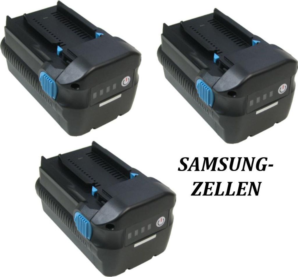 3x Trade-Shop Premium Li-Ion Akku, 36V / 7500mAh kompatibel mit Hilti VC20-UL, VC20-UM, VC40-UL, VC40-UM, WSC7.25, WSC70, WSR36, WSR36-A / Bohrhammer