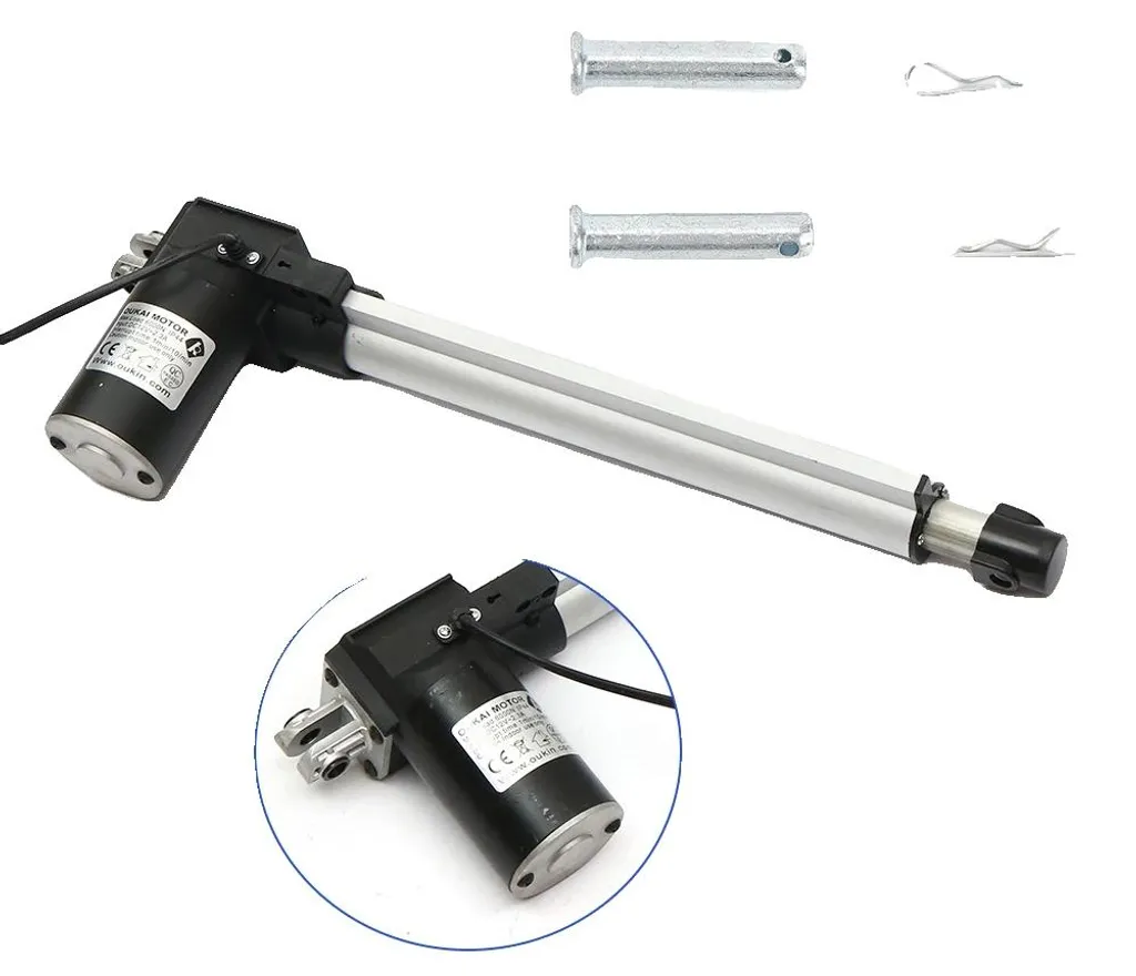 Actionneur linéaire puissant 6000N 12V 500mm pour soulever charges sans effort