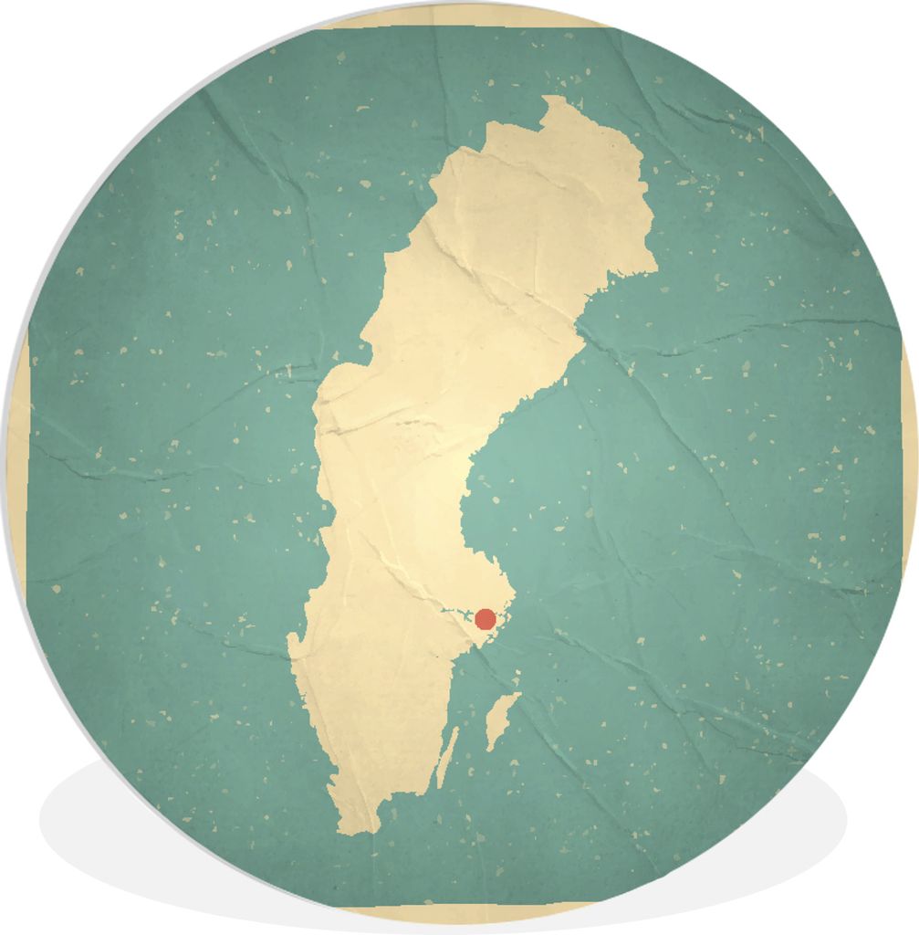 MuchoWow - Schlafzimmer - Bilder - Der Kreis - Kunst für die Wohnung - Plastik - Kunstdruck - Wandbild