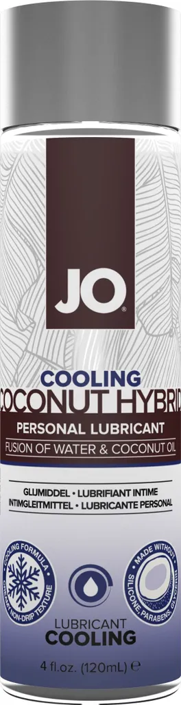 Lubrifiant hybride à la noix de coco avec effet frais System JO de 120 ml