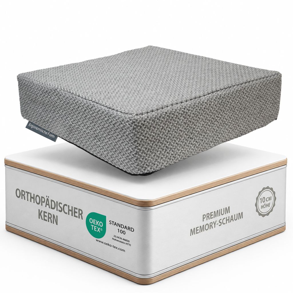 Stoffschmiede ® | Orthopädische Sitzerhöhung | Grobgewebt | Produktbild 