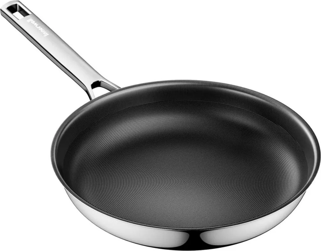 Padella Design 20cm Acciaio Inox Titanio Ceramica Elegante Induzione
