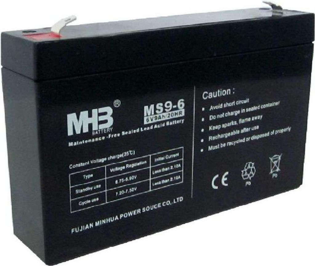 Bluewalker USV Batterie Powerwalker MHB MS9-6 Zdjęcie produktu 