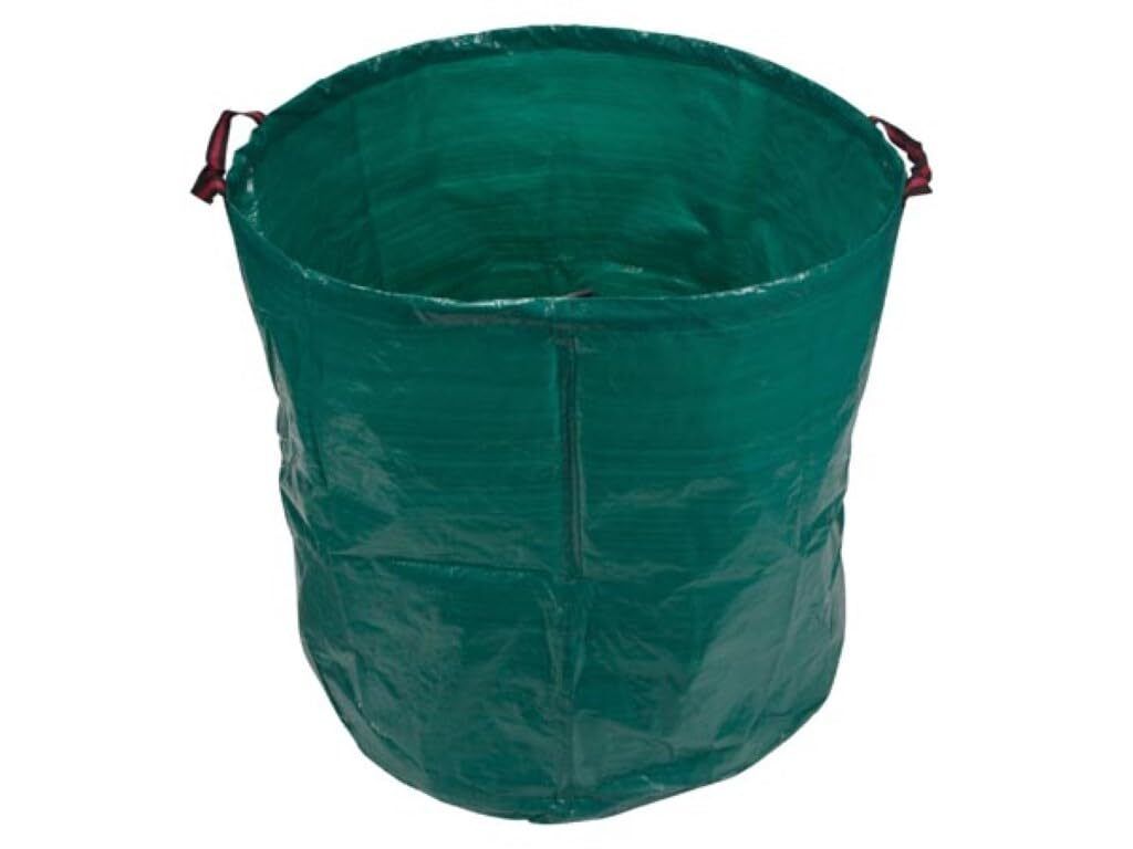 Toolland Gartensack, Verstärkungsring an der Oberseite, Polyester, Grün, 272 Liter