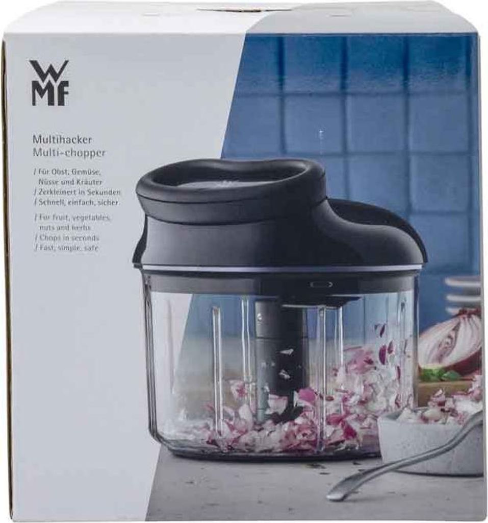 WMF Gourmet 18.7678.6040, Schwarz, Transparent, Kunststoff, Produktbild 