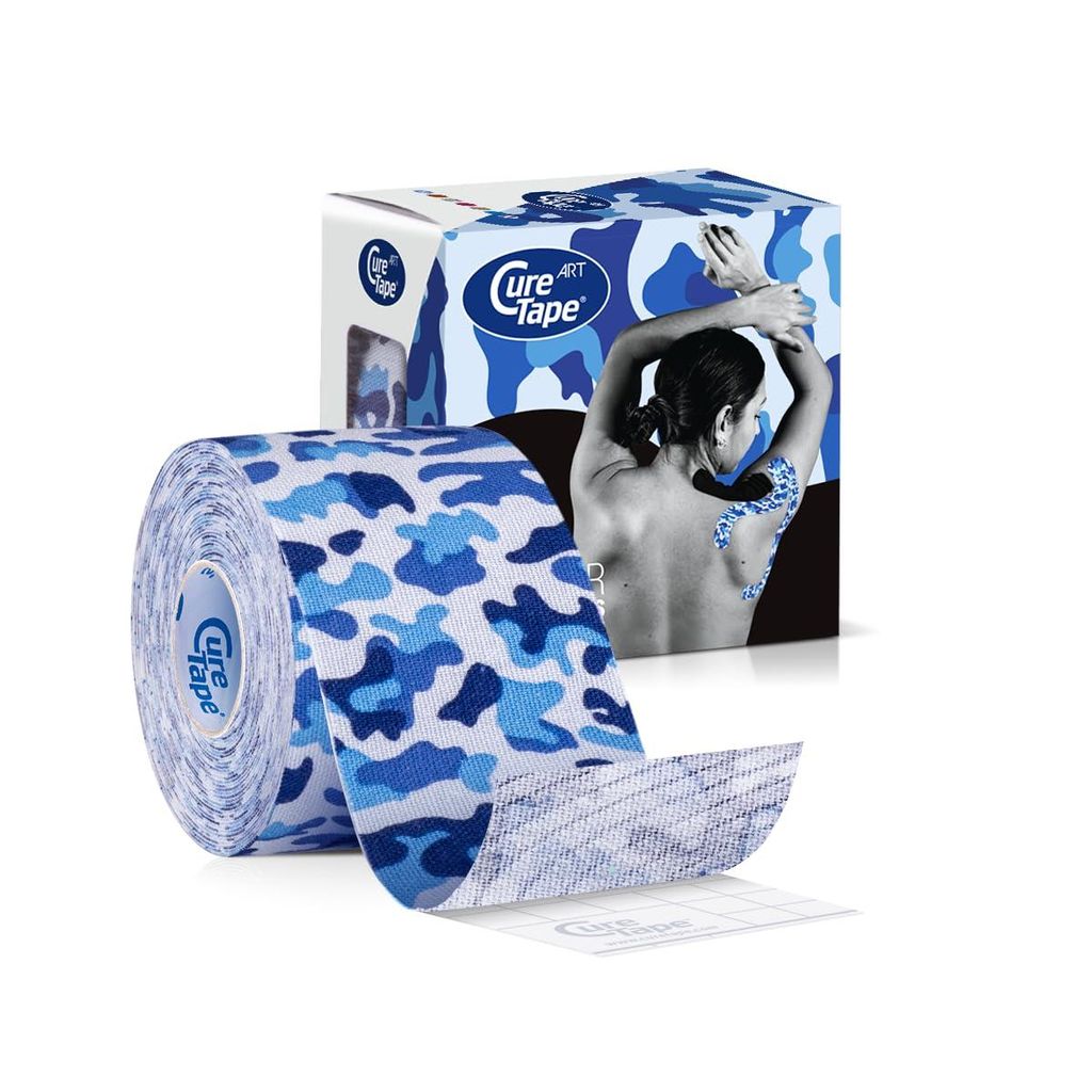 CureTape Kinesiotapes | Wasserfestes & Elastisches Kinesiologie Tape | Hautfreundliche Kinesiotape | Latexfrei & Hypoallergen | Sporttape