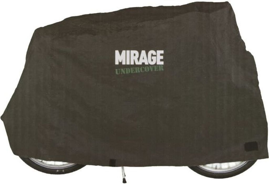 Mirage Undercover Fahrradschutzbedeckung 170T Polyester, Schwarz