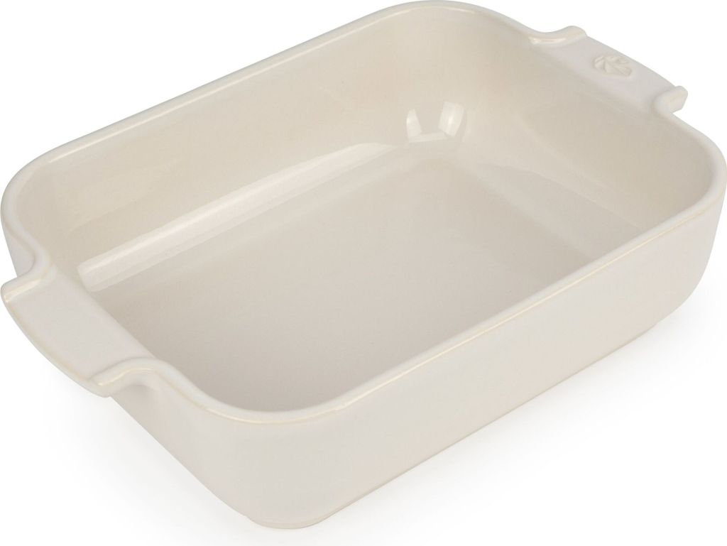 PEUGEOT Keramik Auflaufform APOLLIA 25cm Rechteckig Ecru Produktbild 