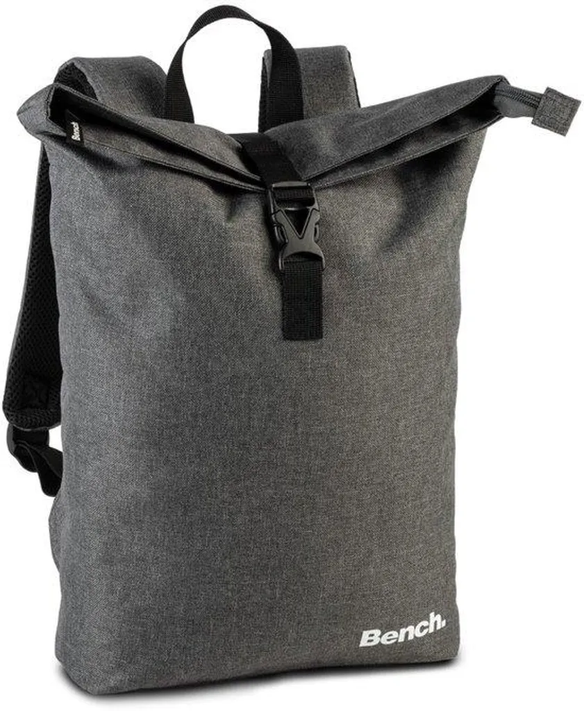 Sac à dos quotidien pour vélo et bureau gris foncé à enrouler de 8L
