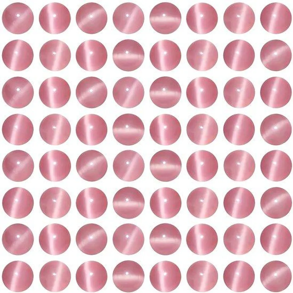 Perles en cristal de roche rose 10 mm rondes pour création de bijoux