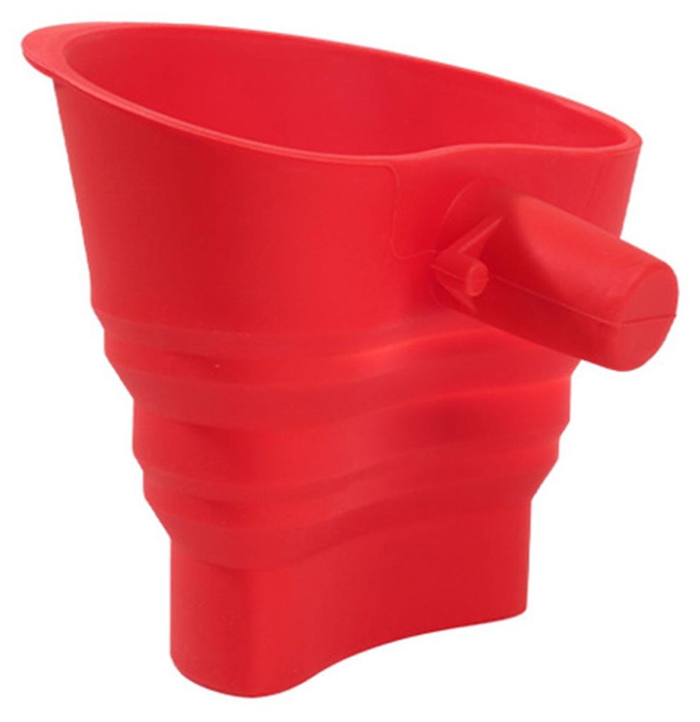 Mehltrichter für KitchenAid Küchenmaschine, Silikon-Trichteraufsatz für KitchenAid Artisan KSM150 5-Quart Standmixer, zusammenklappbarer, sauber...