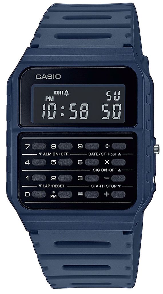 casio classic blue