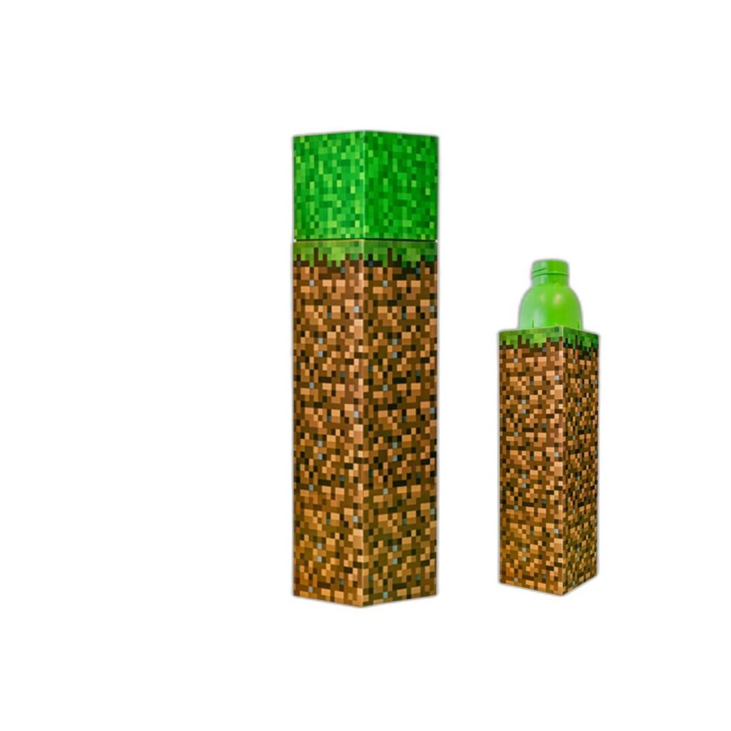 Kids Euroswan | Bottiglia per bere Minecraft Dirt - 650 ml Immagine del prodotto 