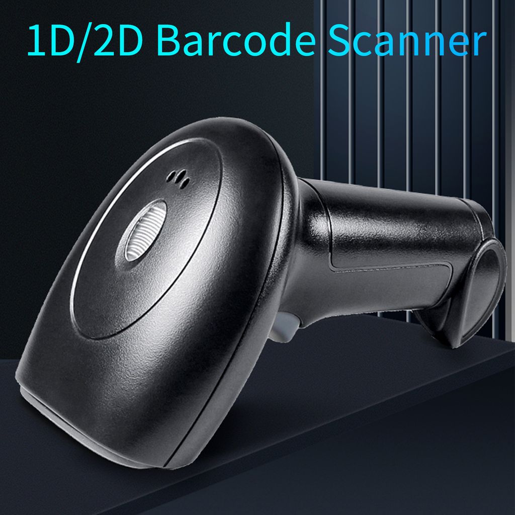 Barcodescanner 2D 1D QR Handheld Scanner, Barcode-Leser mit Produktbild 4