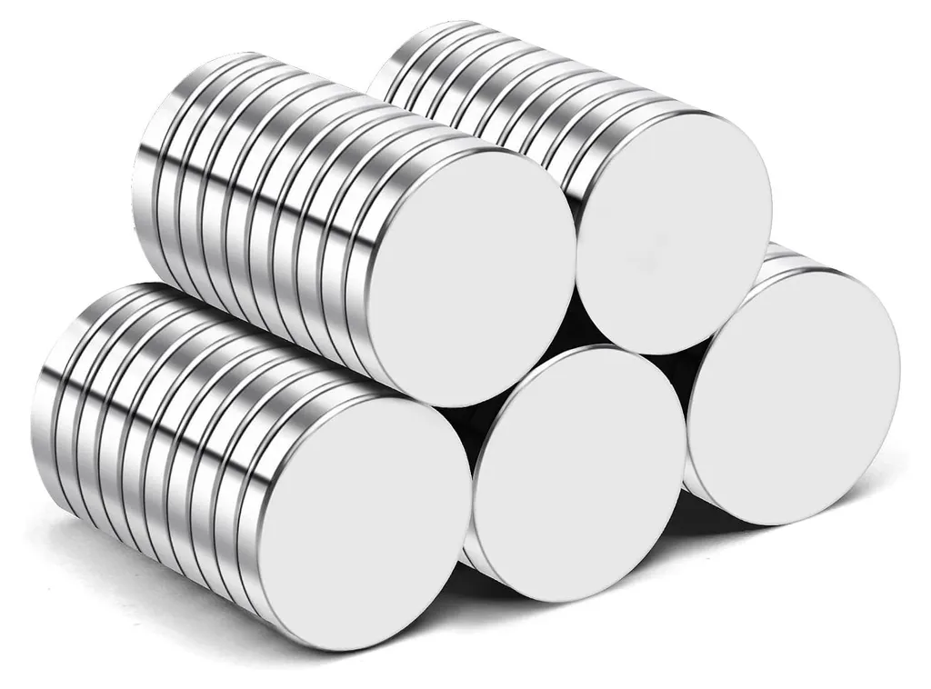 50 Aimants Néodyme 15x2 mm Extra Puissants pour Tableaux et DIY