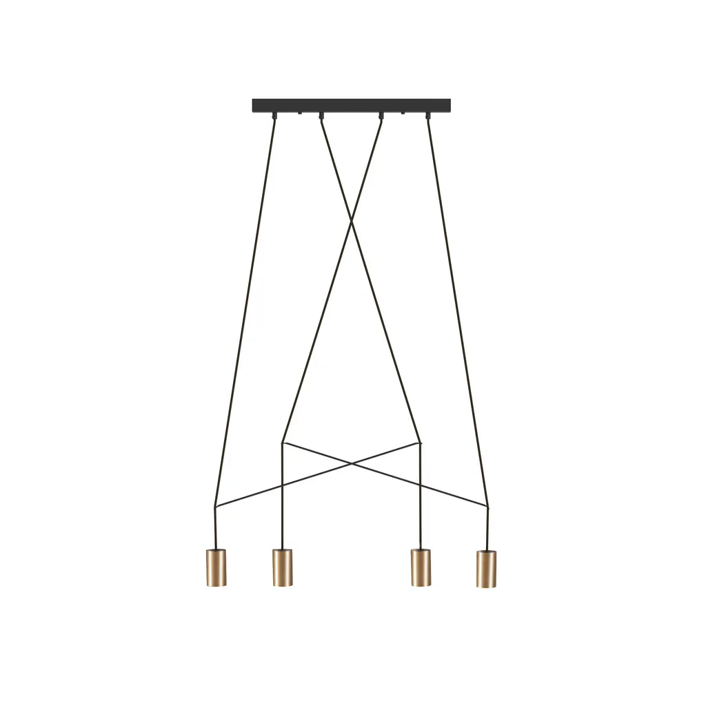 Suspension design IMBRIA en laiton véritable pour salle à manger 7957