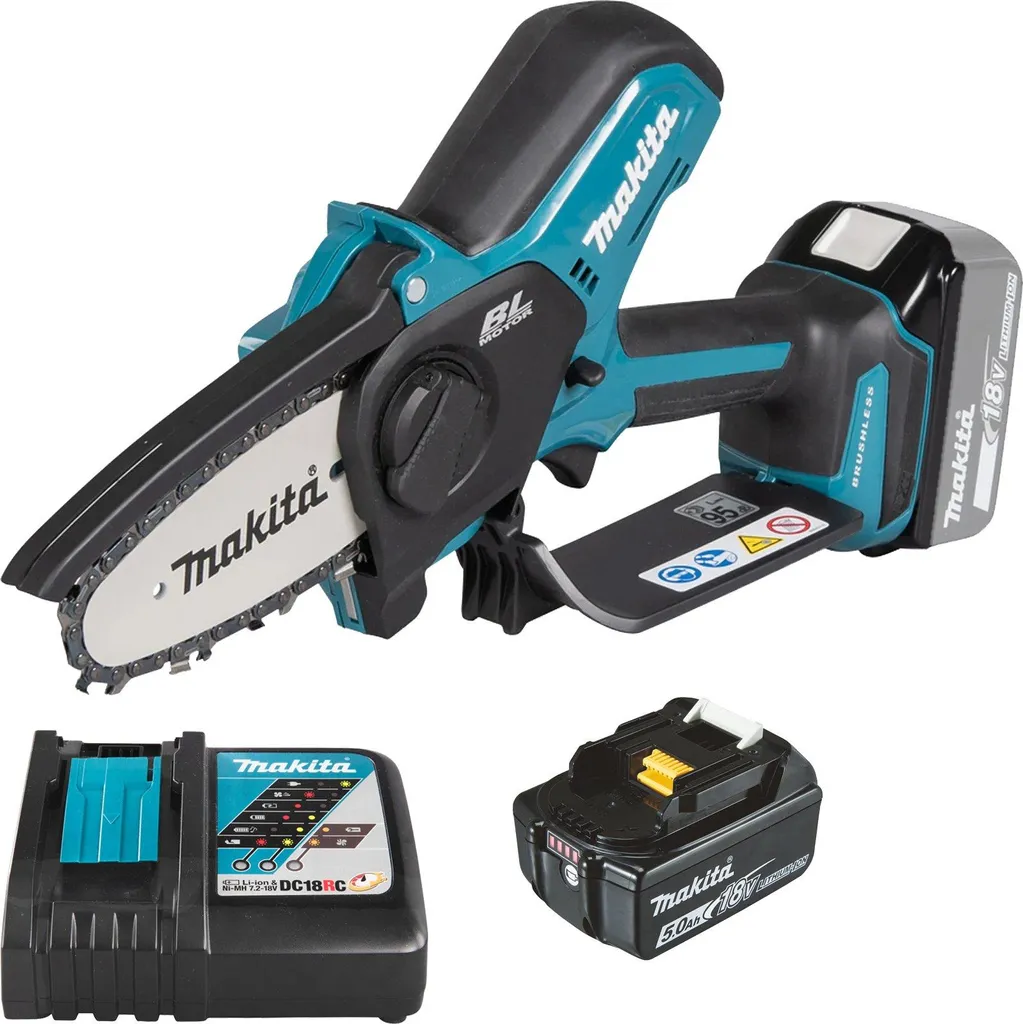 Makita DUC101RT Scie à élaguer sans fil 18V avec batterie 5,0 Ah