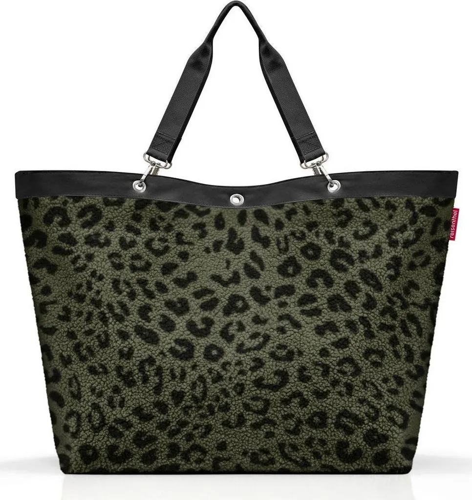 Sac Shopper XL reisenthel Teddy leo olive ZU5055 Ultra Grande Capacité