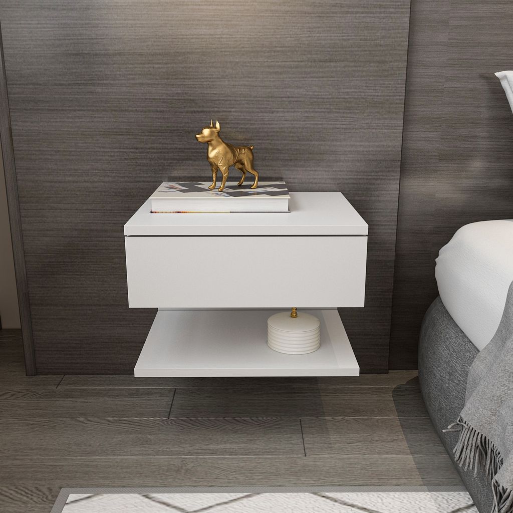 Decorotika Vivid Nachttisch | Weiß
