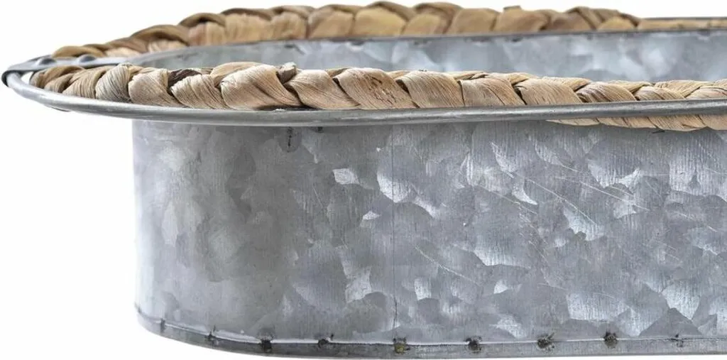Décoration de table DKD Home Decor 51x26x7cm Gris et Marron - Lot de 2