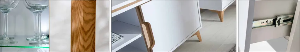 Bibliothèque de rangement étagère polyvalente multi-niveaux en bois