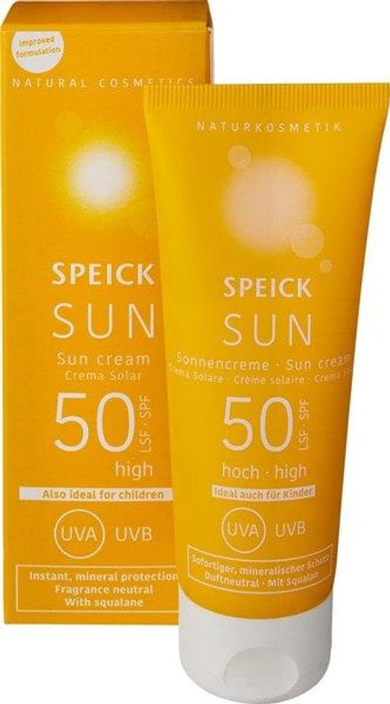 Speick Sun Zonnebrandcrème Spf 50 (60 ml) Productafbeelding 