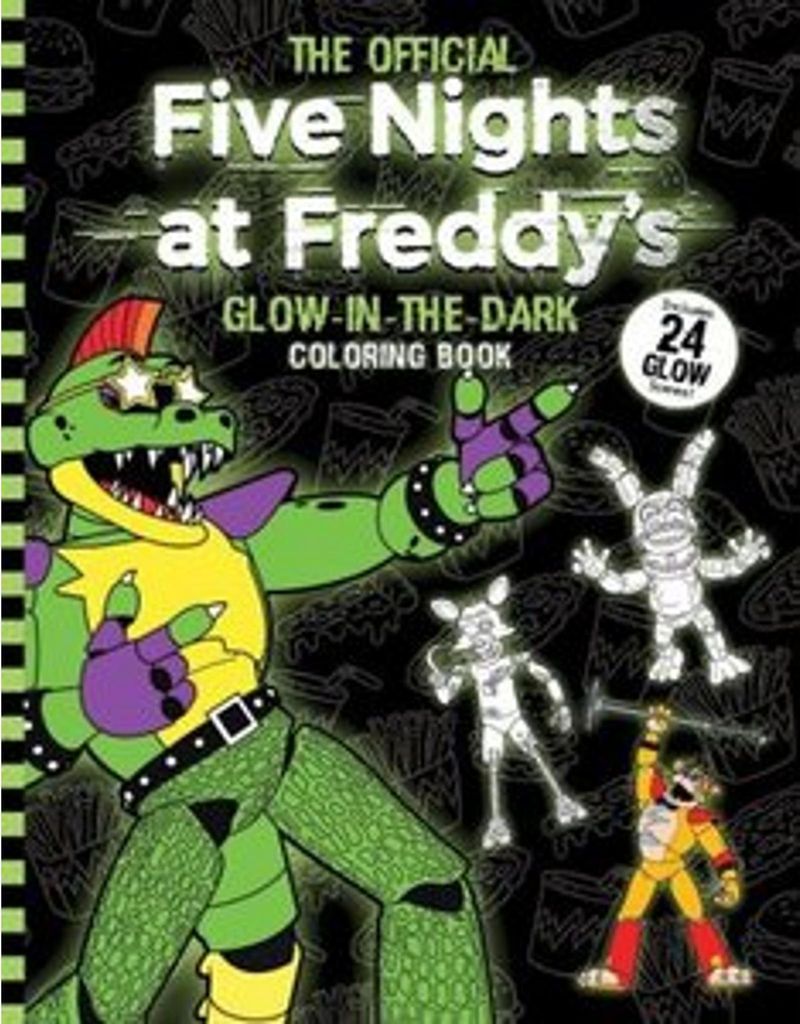 Five Nights at Freddy's Glow in the Dark Coloring Book Zdjęcie produktu 