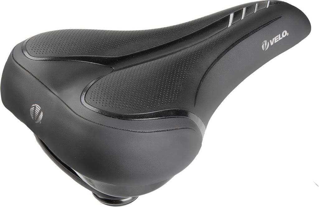 Velo Fit Townie, Fahrradsattel, Stadt, Unisex, Schwarz, Produktbild 