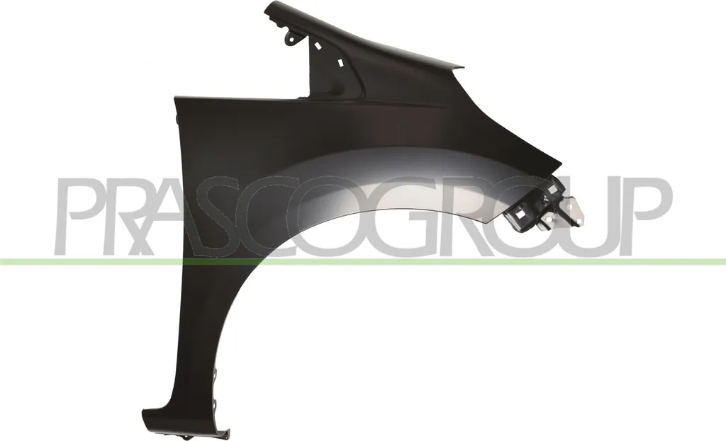 Aile droite PRASCO HD3263003 en acier pour Jazz III - Haute Qualité